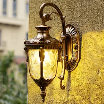 Euroopa-Stiilis Väljas Seina Lamp Sise-ja Välistingimustes Veekindel LED Seina Lamp Lihtne Koridori Uks, Rõdu Villa Aed Lamp