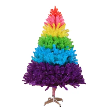Rainbow Värvi Jõulupuu Festival Christmas Tree Teenetemärgi Loominguline Kodu Kaunistamiseks Kaunistused Elutuba