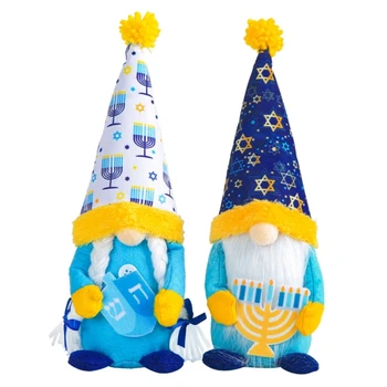 Hanukkah Gnomes Holding Hanukka Rootsi Tomtes Hanukkah Kaunistused Koju Astmeline Sahtel Pool Tarvikud