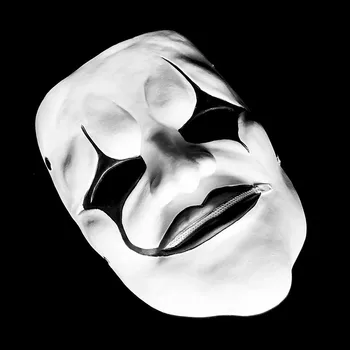 Vaik Sõlm Bänd Mask Mees Hirmutav Surma Halloween Pool Palli Õudus Valge Tulemuslikkuse Prop