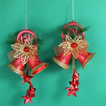 Jõulud Kellad Dekoratiivsed Kellad Käsitöö Kellad Jingle Bells Jõulupuu Kaunistama Plastikust Jingle Bells Jõulud Decor