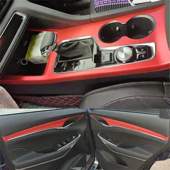 3D/5D Carbon Fiber Auto Interjöör Center Console Katta Värvi Muuta Vormimise Kleebis Kleebised Jaoks Changan CS75 Pluss 2020-2022