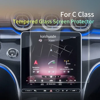 Eest Benz C-Klassi 2023 Auto Kleebis Ekraan Kaitsja Karastatud Klaasist Kaitsekile Carplay Navigatsiooni Automotive Auto Accessory
