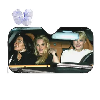 Britney Lindsay Loominguline Esiklaas Päikesevarju 76x140cm Alumiiniumfoolium, Päikesevarju Visiir Rulood