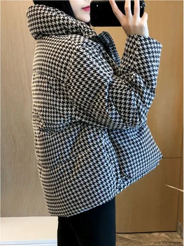 Talve Jope Naistele Uus Korea Fashion Super Kuum Tegumoega Must Jakid Lahti Lühike Office Lady Soe Top Vabaaja Streetwear