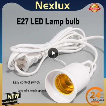 E27 LED Lamp Pirn Alused Rippuvad Sise-Kerge Omanik Kruvi Lambi Vahetus trossriputi Universaalne Kerge Tööriist Alused Accessorie