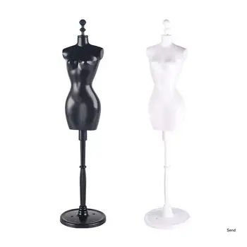 Mini Nukud vitriin Kleit Omanik Mudelid Plastikust Kleit Hammas Ideaalne DIY Kaste ja Tutvustused
