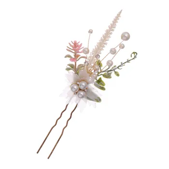 3 Tk Flower Pearl Pulmad Juuksed Sõrmed Naine Cosplay Pearl Lille Kuju Juuksed Pin Sünnipäeva Chrisrmas Uue Aasta Kingitus