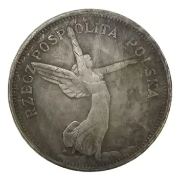 1928 Poola Vintage Pinnatud Hõbe Mündid, Kopeeri Home Decor Mündi Magic Kollektsiooni Medal Münte Õnnelik Mündid Jõulukinke#2474