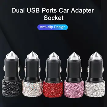 4.8 2.4 V V Dual USB autolaadija koos Paneel, Veekindel Power Adapter, Pistikupesa Pistikupesa Sõiduki Paat Veoauto Mootorratta jaoks womengift