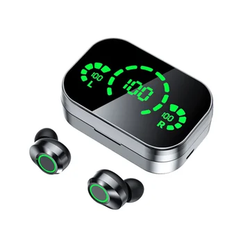 YD03 TWS Traadita Bluetooth-Kõrvaklapid Smart LED Digitaalne näidik In-Ear Valgusmäng Sport Kõrvaklapid