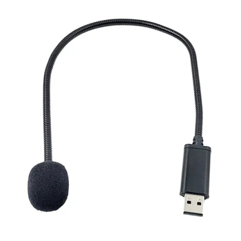 Mini USB Mikrofon Sülearvuti ja Lauaarvuti koos Gooseneck PC-Plug & Play, Kondensaator Mikrofoni Sülearvuti