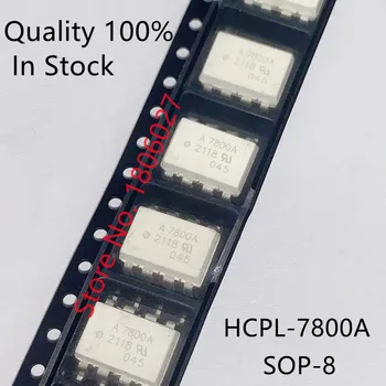 Saatmine tasuta 5TK A7800A HCPL-7800A Chip/SOP Optocoupler Isolaator