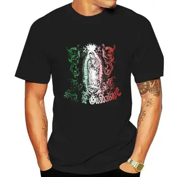 Neitsi Maarja Virgen De Guadalupe Roosid Usuliste Graafiline T-särk