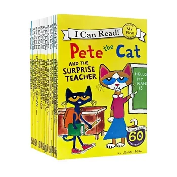 19 Books/Set ma oskan Lugeda Pete Kass pildiraamatud Lastele, Beebi Kuulus Lugu inglise Jutud Laste Raamat Komplekt baby bedtime raamat