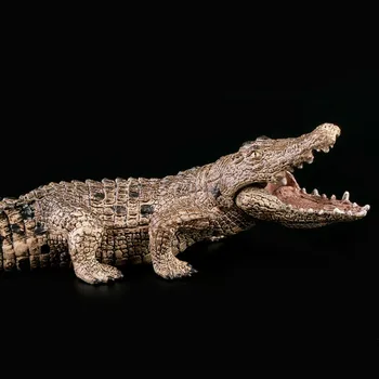 Simulatsioon Krokodillid Tahke Mudel Vana Niiluse Krokodill Alligaator Mudeli Cayman Prop Eluslooduse Metsloomade Cayman Kingitus Decor