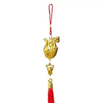 Hiina ripats Ripub Teenetemärgi 2024 Aastal Dragon Spring Festival Siseruumides Väljas Ornament Ripats Pidulik Dragon Ornament