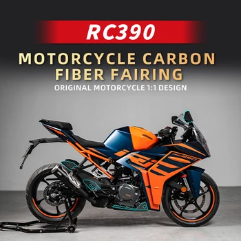 Kasutada KTM RC390 Mootorratas Kere plastosi Ala Originaalne Disain Carbon Fiber Kaitsev Kleebis Mootorsõidukite Bike Teenetemärgi