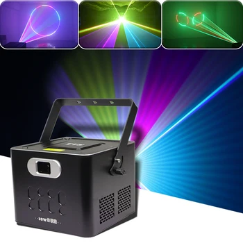 YUER 30Kpps 10W ILDA RGB Laser Valgus Animatsiooni Tala Skanner Etapil Laser Projektor Pool Laser Light, Dj Laser Etappi Valguse Mõju