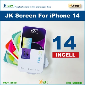 JK LCD Ekraan Puutetundlik Digitizer Assamblee Ei Surnud Pixel Varuosade Incell Ekraan iPhone incell - 14