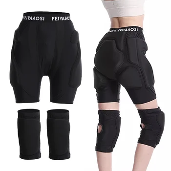 Suusa-Lumelaua Hip-Protector Lumi Sport Kuulu Ennetamise Lühikesed Püksid Kneepads Mehed Naised Rulluisutamine Jäähoki Aluspesu Püksid