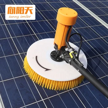 Sunnysmiler päikesepaneel puhastus-seadmete tootja fotogalvaanilise puhastamine robot elektrilised jooksvalt harja