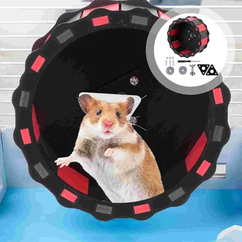 Hamster Kasutada Ratta Silent Running Rattaid Väike Hamster Liivahiired ja Hiired Punane