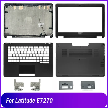 Uus Tagumine Kaas DELL Latitude E7270 Sülearvuti LCD Back Cover Front Bezel Liigendiga kaanega Palmrest Ülemine Alumine Baasi Juhul Hinged Must