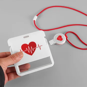 Õde Arsti Kaardi Omanikule Ülestõstetav Rinnamärk Reel kaelapaela kinnitamine Meditsiini Töötajate IC/ID-Kaardi Tee Kaardi Valdaja Haigla Tarvikud